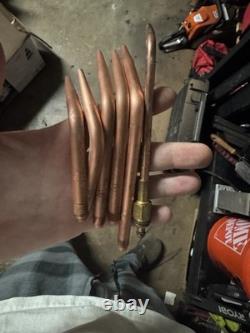 Lot of 6 Welding Tips Cutting Braising Torch Tip Harris And Purox