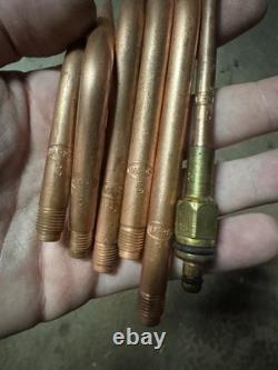 Lot of 6 Welding Tips Cutting Braising Torch Tip Harris And Purox
