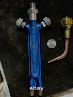 MECO AVIATOR JET 63103 Cutting Torch Handle USA Plus Brazing Tip