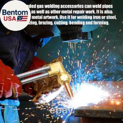 MIU-1516 Oxygen Acetylene Torch Kit WithGas Tank (Metal ABS), Portable Brazing Tor