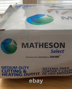 Matheson Select Medium Duty Oxygen Acetylene Cutting Welding Torch Set CGA510