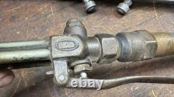 Meco Aviator Jet Cutting Brazing Welding Torch & Harris 23A Torch 2pc Lot