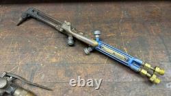 Meco Aviator Jet Cutting Brazing Welding Torch & Harris 23A Torch 2pc Lot