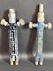 Meco Lot Of 2 Cutting Torch Handles Mixer Aviator Jet 63103 Torch