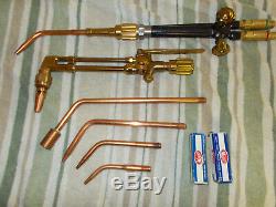 Meco Weld Master Torch And Cutting Torch Kit New Old Stock