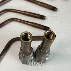 Meco Welding Cutting Torch Tip Set 2 Mixer Handles WG 1 2 3 4 5 6 Used Estate