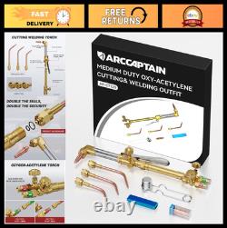 Medium Duty Oxy Acetylene Cutting Torch CA1350, Welding Tool with Check Valve, A