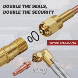 Medium Duty Oxy Acetylene Cutting Torch CA1350, Welding Tool with Check Valve, A