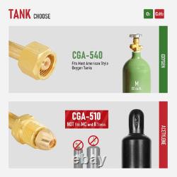 Medium Duty Oxy Acetylene Torch Kit Cutting, Welding, Brazing with Heating Noz