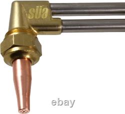 - Medium Duty Oxy-Fuel Torch with Check Valves, Cutting and Welding Tips Acetyl