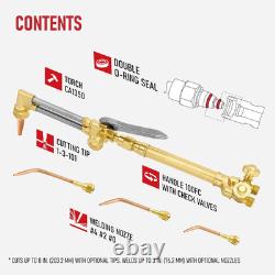 Medium Duty Oxy-Fuel Welding and Cutting Torch Kit