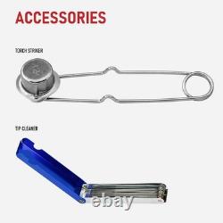 Medium Oxy Acetylene Torch Kit, 12 PCS Welding Cutting Brazing Torch Set with