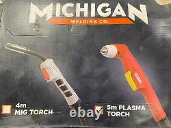 Michigan Welding Co Plasma Torch with 5m cable PTORCHIPT40, Open Box, RRP $295