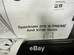 Miller Spectrum 375 X-Treme and XT30 Torch Plasma Cutting System With Nozzles