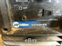 Miller Spectrum 875 DC Portable Plasma Cutter Welder Welding Cutting Torch