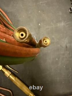 NAPA Torch Set with Hoses for Welding Cutting Vintage, Made In Ireland