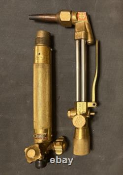 NAPA Torch Set with Hoses for Welding Cutting Vintage, Made In Ireland
