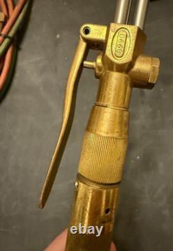 NAPA Torch Set with Hoses for Welding Cutting Vintage, Made In Ireland