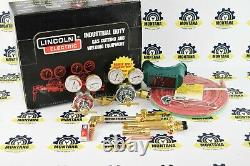 NEW Lincoln Electric HARRIS Cutting Welding Torch Outfit Set H8525-510 DLX