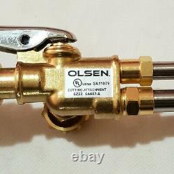 NEW OLSEN VICTOR STYLE Cutting Welding Torch Set Attachment Handle Brazing Tip