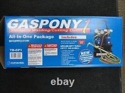 NEW OPEN BOX Thoroughbred GASPONY1 Portable Welding/Cutting Torch Outfit TB-GP1