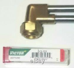 NEW VICTOR Cutting Welding Torch Set CA1350 Cutting Attachment 100FC Handle Tip