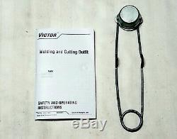 NEW VICTOR Welding Cutting Torch Set CA1350 Attachment 100C Handle 0-3-101 Tip