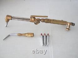 NOS Oxweld W-24R Cutting and Welding Brazing Torch Kit Oxygene Acetylene