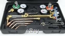 New Gas Welding Cutting Kit Oxy Acetylene Oxygen Torch Brazing Fits VICTOR