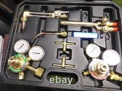 New OLSEN Gas Welding Cutting Kit Oxy Acetylene Oxygen Torch Brazing