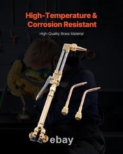 New Oxygen Acetylene Torch Kit, Gas Welding Cutting Torch Kit, 14PCS Portable