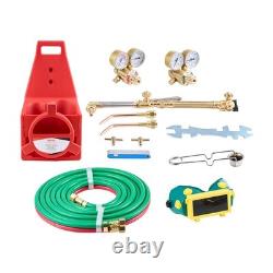 New Oxygen Acetylene Torch Kit, Gas Welding Cutting Torch Kit, 14PCS Portable