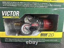 New Victor Edge Regulator Set ESS3 2.0 Oxygen Acetylene Cutting Welding Torch