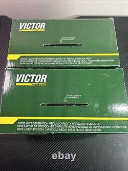 New Victor Edge Regulator Set ESS3 2.0 Oxygen Acetylene Cutting Welding Torch