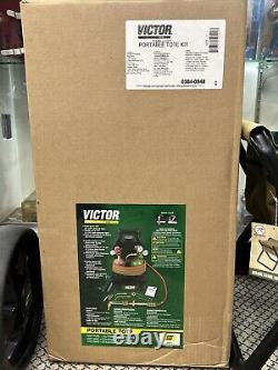 New Victor G150 J CPT Welding Cutting Brazing Kit 0384 0948 With Tanks & Tote