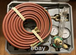 OLSEN Heavy Duty Oxygen Acetylene Welding Kit 64407 Torch Set / Used