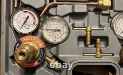OLSEN Heavy Duty Oxygen Acetylene Welding Kit 64407 Torch Set / Used