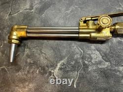 OXWELD W-17 With CW 23 Angle Head Cutting Torch With 1502 #6 Tip Lightly Used