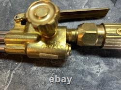 OXWELD W-17 With CW 23 Angle Head Cutting Torch With 1502 #6 Tip Lightly Used