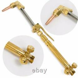 OXYGEN ACETYLENE WELDING CUTTING TORCH KIT TYPE WithGAGGLES TIPE BURNER