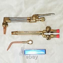 Olsen Victor Style Cutting Welding Torch Set Attachment Handle Brazing Tip