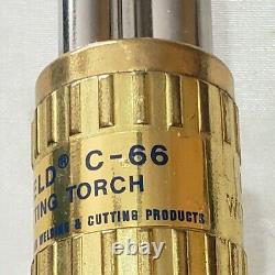 Oxweld C-66 Cutting Torch 20 Heavy Duty Propane Natural Gas-Not For Acetylene