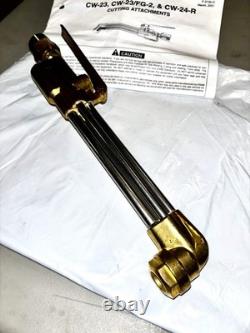 Oxweld CW-23 Cutting Torch Attachment Head ESAB 01X36 Fits W-17