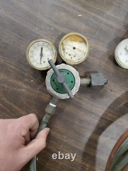 Oxweld Ox Weld Cutting Torch 300 W300 Used With Regulators