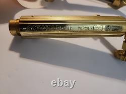 Oxweld W-17 & W-23 Cutting Torch Handle & Head + 4 Tips Looks New