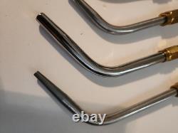 Oxweld W-17 & W-23 Cutting Torch Handle & Head + 4 Tips Looks New