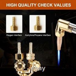 Oxy-Acetylene Cutting Torch Kit 300 Series V-Style Outfit for Welding & Metalw