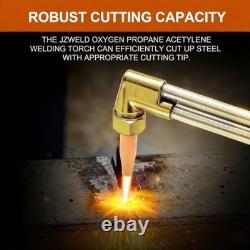 Oxy-Acetylene Cutting Torch Kit 300 Series V-Style Outfit for Welding & Metalw