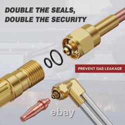 Oxy Acetylene Cutting Torch, Medium Duty CA1350 Cutting Welding Torch with Ch