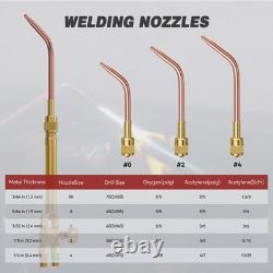 Oxy Acetylene Cutting Torch, Medium Duty CA1350 Cutting Welding Torch with Ch